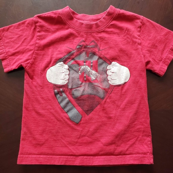 Red with Tiger t-shirt - Picture 1 of 4